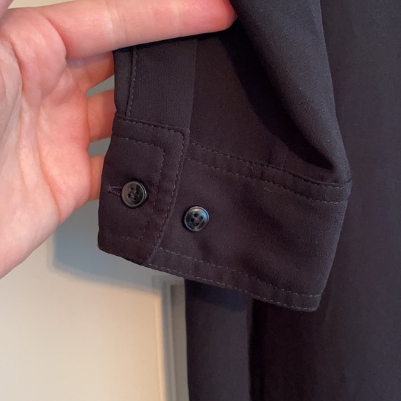 Black long sheer vest - Picture 5 of 5